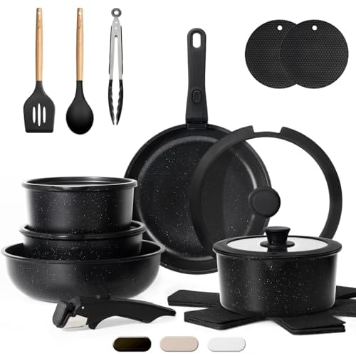 Best Cookware Set With Detachable Handle